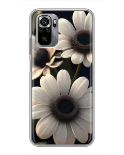 Чехол для Xiaomi Redmi Note 10S с картинкой «Белые маргаритки макро» Чехол для Xiaomi Redmi Note 10S с картинкой «Белые маргаритки макро»