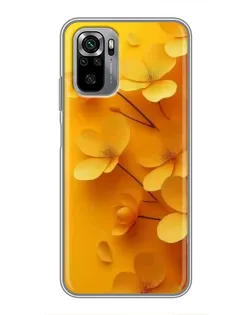 Чехол для Xiaomi Redmi Note 10S с картинкой «Золотые лепестки» Чехол для Xiaomi Redmi Note 10S с картинкой «Золотые лепестки»