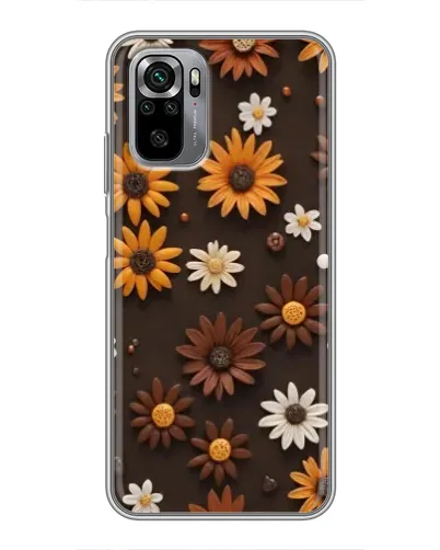 Чехол для Xiaomi Redmi Note 10S с картинкой «Узор из маленьких подсолнухов» Чехол для Xiaomi Redmi Note 10S с картинкой «Узор из маленьких подсолнухов»