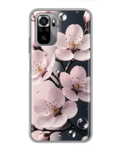 Чехол для Xiaomi Redmi Note 10S с картинкой «Нежная сакура и капли» Чехол для Xiaomi Redmi Note 10S с картинкой «Нежная сакура и капли»