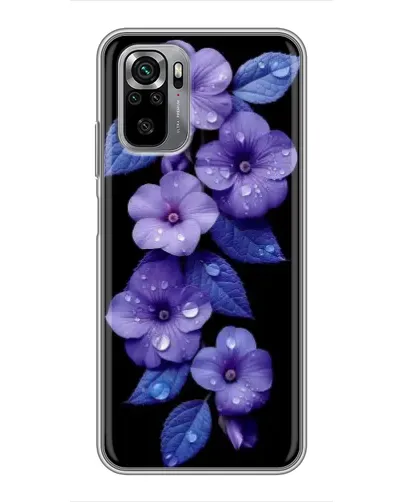 Чехол для Xiaomi Redmi Note 10S с картинкой «Фиолетовые цветы с росою» Чехол для Xiaomi Redmi Note 10S с картинкой «Фиолетовые цветы с росою»