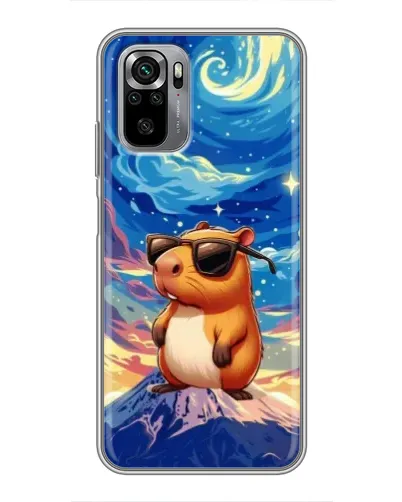 Чехол для Xiaomi Redmi Note 10S с картинкой «Капибара Ван Гога» Чехол для Xiaomi Redmi Note 10S с картинкой «Капибара Ван Гога»