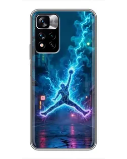 Чохол для Xiaomi Redmi Note 11 Pro Plus з картинкою «Jordan Gold Jumpman» Чохол для Xiaomi Redmi Note 11 Pro Plus з картинкою «Jordan Gold Jumpman»