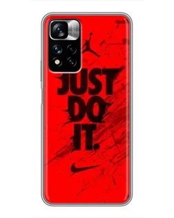 Чохол для Xiaomi Redmi Note 11 Pro Plus з картинкою «Nike Just Do It» Чохол для Xiaomi Redmi Note 11 Pro Plus з картинкою «Nike Just Do It»