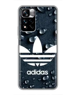 Чохол для Xiaomi Redmi Note 11 Pro Plus з картинкою «Adidas Trefoil Blue»