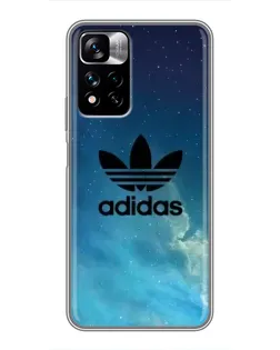 Чохол для Xiaomi Redmi Note 11 Pro Plus з картинкою «Adidas Stone Logo»