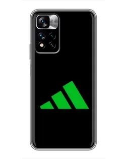 Чохол для Xiaomi Redmi Note 11 Pro Plus з картинкою «Adidas Abstract»