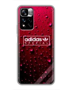 Чохол для Xiaomi Redmi Note 11 Pro Plus з картинкою «Adidas Gold Marble»