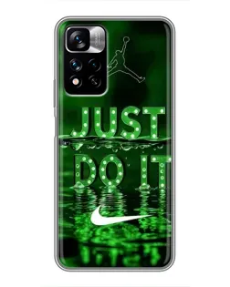 Чехол для Xiaomi Redmi Note 11 Pro Plus с картинкой «Зеленый неоновый Nike» Чехол для Xiaomi Redmi Note 11 Pro Plus с картинкой «Зеленый неоновый Nike»