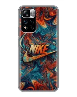 Чехол для Xiaomi Redmi Note 11 Pro Plus с картинкой «Nike в абстракции» Чехол для Xiaomi Redmi Note 11 Pro Plus с картинкой «Nike в абстракции»