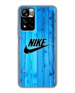 Чехол для Xiaomi Redmi Note 11 Pro Plus с картинкой «Голубое дерево Nike» Чехол для Xiaomi Redmi Note 11 Pro Plus с картинкой «Голубое дерево Nike»