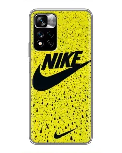 Чехол для Xiaomi Redmi Note 11 Pro Plus с картинкой «Желтый текстурный Nike» Чехол для Xiaomi Redmi Note 11 Pro Plus с картинкой «Желтый текстурный Nike»