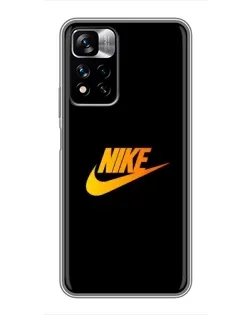 Чехол для Xiaomi Redmi Note 11 Pro Plus с картинкой «Золотой логотип Nike» Чехол для Xiaomi Redmi Note 11 Pro Plus с картинкой «Золотой логотип Nike»