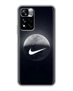 Чехол для Xiaomi Redmi Note 11 Pro Plus с картинкой «Nike в стиле граффити» Чехол для Xiaomi Redmi Note 11 Pro Plus с картинкой «Nike в стиле граффити»