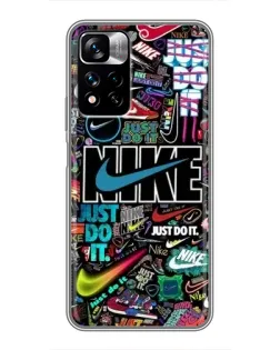 Чехол для Xiaomi Redmi Note 11 Pro Plus с картинкой «Яркий коллаж Nike» Чехол для Xiaomi Redmi Note 11 Pro Plus с картинкой «Яркий коллаж Nike»