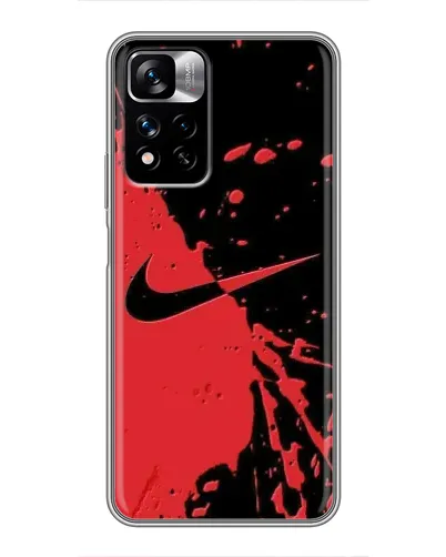 Чехол для Xiaomi Redmi Note 11 Pro Plus с картинкой «Красные брызги Nike» Чехол для Xiaomi Redmi Note 11 Pro Plus с картинкой «Красные брызги Nike»