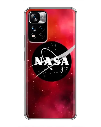 Чехол для Xiaomi Redmi Note 11 Pro Plus с картинкой «NASA — красная туманность»