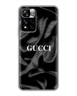 Чехол для Xiaomi Redmi Note 11 Pro Plus с картинкой «Gucci — шелковые волны» Чехол для Xiaomi Redmi Note 11 Pro Plus с картинкой «Gucci — шелковые волны»