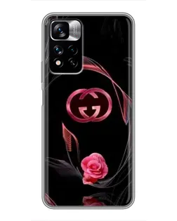Чохол для Xiaomi Redmi Note 11 Pro Plus з картинкою «Gucci — неонова троянда» Чохол для Xiaomi Redmi Note 11 Pro Plus з картинкою «Gucci — неонова троянда»