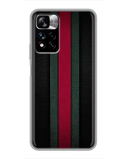 Чохол для Xiaomi Redmi Note 11 Pro Plus з картинкою «Gucci — неонова лінія» Чохол для Xiaomi Redmi Note 11 Pro Plus з картинкою «Gucci — неонова лінія»