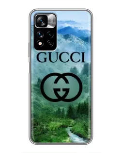Чохол для Xiaomi Redmi Note 11 Pro Plus з картинкою «Gucci — гірський пейзаж» Чохол для Xiaomi Redmi Note 11 Pro Plus з картинкою «Gucci — гірський пейзаж»