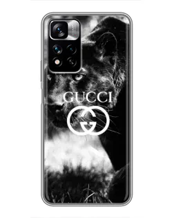 Чохол для Xiaomi Redmi Note 11 Pro Plus з картинкою «Gucci — дика природа» Чохол для Xiaomi Redmi Note 11 Pro Plus з картинкою «Gucci — дика природа»
