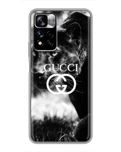 Чехол для Xiaomi Redmi Note 11 Pro Plus с картинкой «Gucci — дикая природа» Чехол для Xiaomi Redmi Note 11 Pro Plus с картинкой «Gucci — дикая природа»