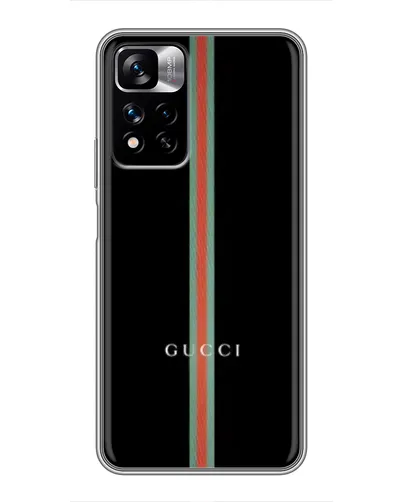 Чехол для Xiaomi Redmi Note 11 Pro Plus с картинкой «Gucci — строгая линия» Чехол для Xiaomi Redmi Note 11 Pro Plus с картинкой «Gucci — строгая линия»