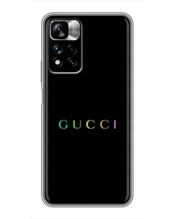 Чохол для Xiaomi Redmi Note 11 Pro Plus з картинкою «Gucci — неоновий мінімалізм» Чохол для Xiaomi Redmi Note 11 Pro Plus з картинкою «Gucci — неоновий мінімалізм»