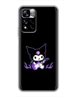Чехол для Xiaomi Redmi Note 11 Pro Plus с картинкой «Электрическая Kuromi» Чехол для Xiaomi Redmi Note 11 Pro Plus с картинкой «Электрическая Kuromi»