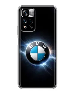 Чохол для Xiaomi Redmi Note 11 Pro Plus з картинкою «BMW — неонове сяйво» Чохол для Xiaomi Redmi Note 11 Pro Plus з картинкою «BMW — неонове сяйво»