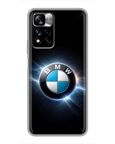 Чехол для Xiaomi Redmi Note 11 Pro Plus с картинкой «BMW — неоновое сияние» Чехол для Xiaomi Redmi Note 11 Pro Plus с картинкой «BMW — неоновое сияние»