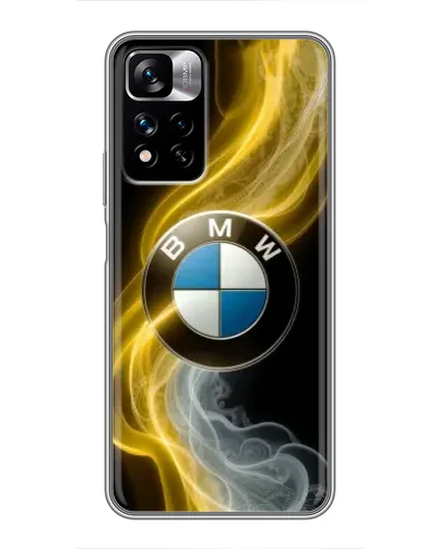 Чехол для Xiaomi Redmi Note 11 Pro Plus с картинкой «Золотистый дым BMW» Чехол для Xiaomi Redmi Note 11 Pro Plus с картинкой «Золотистый дым BMW»