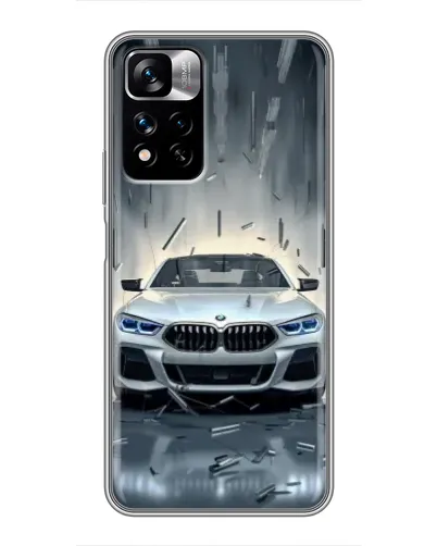 Чехол для Xiaomi Redmi Note 11 Pro Plus с картинкой «BMW в свете фар» Чехол для Xiaomi Redmi Note 11 Pro Plus с картинкой «BMW в свете фар»