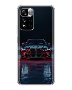 Чехол для Xiaomi Redmi Note 11 Pro Plus с картинкой «BMW на мокрой дороге» Чехол для Xiaomi Redmi Note 11 Pro Plus с картинкой «BMW на мокрой дороге»