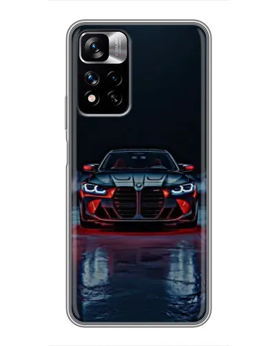 Чехол для Xiaomi Redmi Note 11 Pro Plus с картинкой «BMW на мокрой дороге» Чехол для Xiaomi Redmi Note 11 Pro Plus с картинкой «BMW на мокрой дороге»