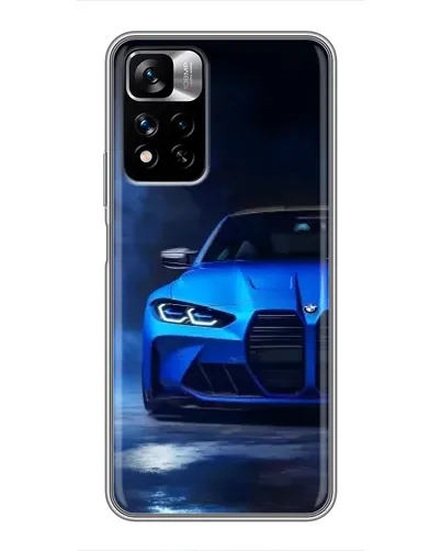 Чехол для Xiaomi Redmi Note 11 Pro Plus с картинкой «Голубая BMW M4» Чехол для Xiaomi Redmi Note 11 Pro Plus с картинкой «Голубая BMW M4»