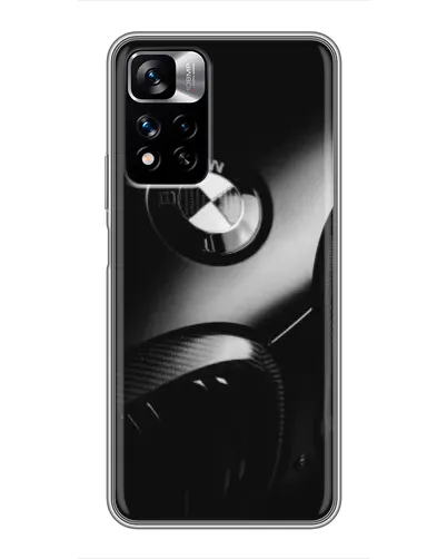 Чехол для Xiaomi Redmi Note 11 Pro Plus с картинкой «Эмблема BMW — макро» Чехол для Xiaomi Redmi Note 11 Pro Plus с картинкой «Эмблема BMW — макро»