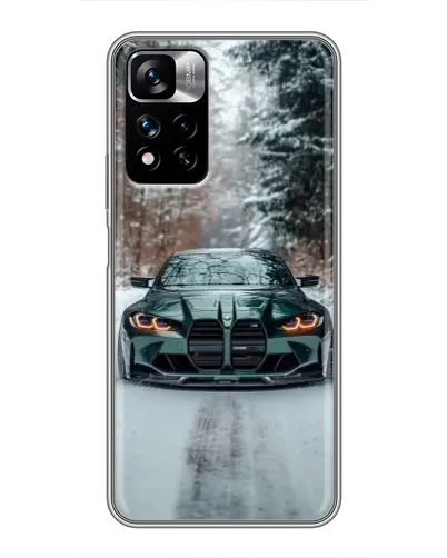 Чехол для Xiaomi Redmi Note 11 Pro Plus с картинкой «BMW в зимнем лесу» Чехол для Xiaomi Redmi Note 11 Pro Plus с картинкой «BMW в зимнем лесу»