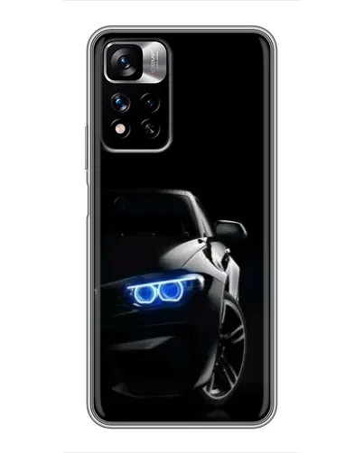 Чехол для Xiaomi Redmi Note 11 Pro Plus с картинкой «BMW — ночной взгляд» Чехол для Xiaomi Redmi Note 11 Pro Plus с картинкой «BMW — ночной взгляд»