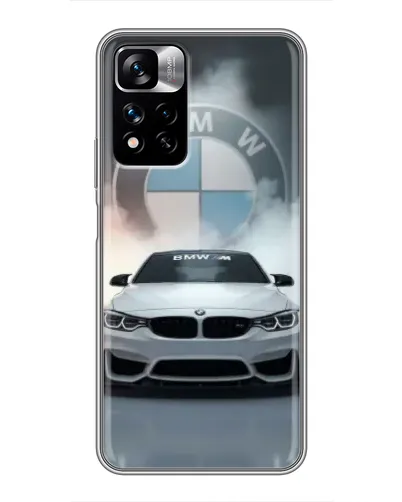 Чехол для Xiaomi Redmi Note 11 Pro Plus с картинкой «BMW в белом дыму» Чехол для Xiaomi Redmi Note 11 Pro Plus с картинкой «BMW в белом дыму»