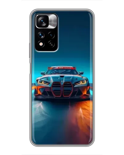 Чехол для Xiaomi Redmi Note 11 Pro Plus с картинкой «BMW — огни неона» Чехол для Xiaomi Redmi Note 11 Pro Plus с картинкой «BMW — огни неона»