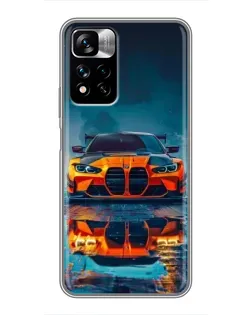 Чехол для Xiaomi Redmi Note 11 Pro Plus с картинкой «BMW — золотая эмблема» Чехол для Xiaomi Redmi Note 11 Pro Plus с картинкой «BMW — золотая эмблема»