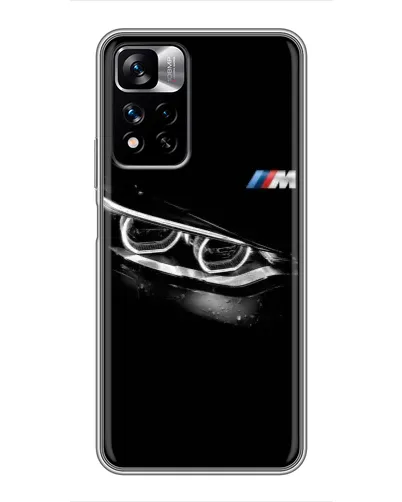 Чехол для Xiaomi Redmi Note 11 Pro Plus с картинкой «BMW — взгляд тигра» Чехол для Xiaomi Redmi Note 11 Pro Plus с картинкой «BMW — взгляд тигра»