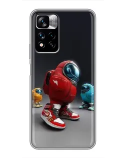 Чехол для Xiaomi Redmi Note 11 Pro Plus с картинкой «Among Us — 3D стиль» Чехол для Xiaomi Redmi Note 11 Pro Plus с картинкой «Among Us — 3D стиль»