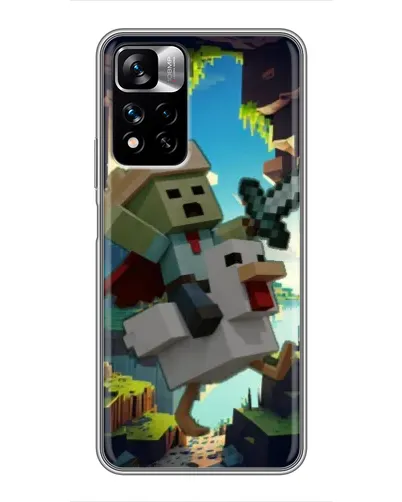 Чехол для Xiaomi Redmi Note 11 Pro Plus с картинкой «Стив и гусь» Чехол для Xiaomi Redmi Note 11 Pro Plus с картинкой «Стив и гусь»