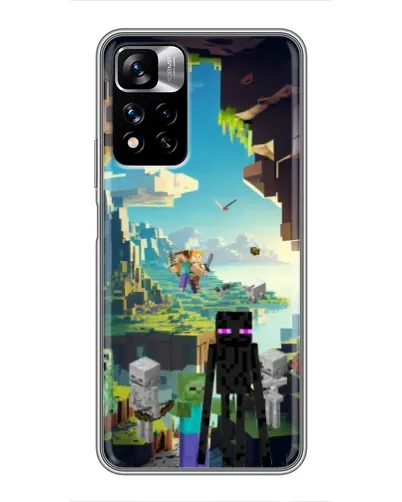 Чехол для Xiaomi Redmi Note 11 Pro Plus с картинкой «Эндермен в лесу» Чехол для Xiaomi Redmi Note 11 Pro Plus с картинкой «Эндермен в лесу»