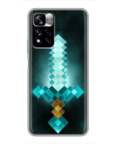 Чехол для Xiaomi Redmi Note 11 Pro Plus с картинкой «Алмазный меч неон» Чехол для Xiaomi Redmi Note 11 Pro Plus с картинкой «Алмазный меч неон»