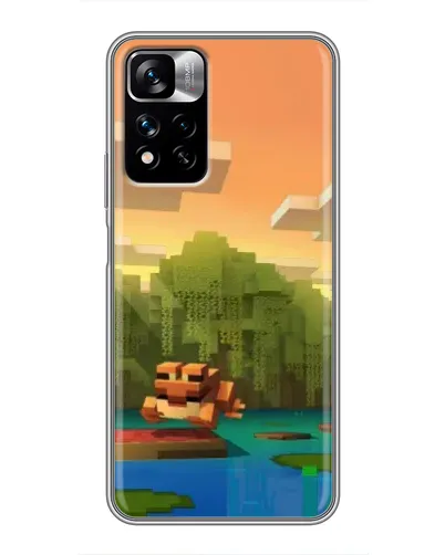 Чехол для Xiaomi Redmi Note 11 Pro Plus с картинкой «Майнкрафт закат солнца» Чехол для Xiaomi Redmi Note 11 Pro Plus с картинкой «Майнкрафт закат солнца»