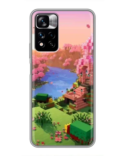 Чехол для Xiaomi Redmi Note 11 Pro Plus с картинкой «Розовое дерево Minecraft» Чехол для Xiaomi Redmi Note 11 Pro Plus с картинкой «Розовое дерево Minecraft»